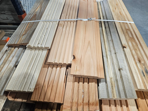 Bardage 1.2m essence diverses (profil divers )