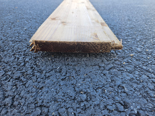 Bardage epicéa lamellé collé - 25x180 - L=4m (raboté 4 faces)