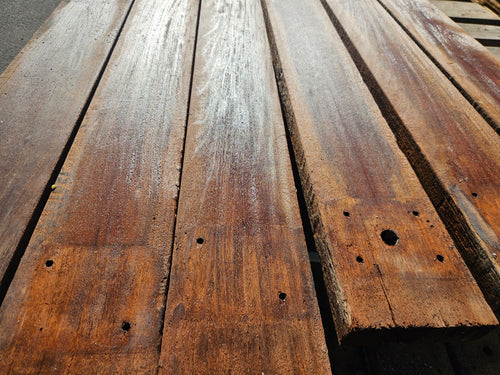 Solive ipé bois massif - 140 x 45 - L=1.8m (déconstruction)