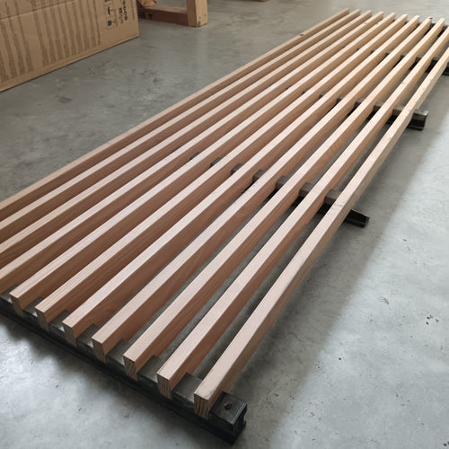 Habillage mural bois  - 2130 x 600 x 40 mm