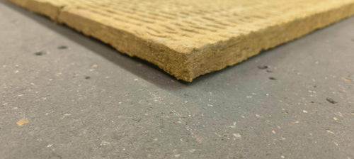 Cloison, isolation (réemploi)  -  Isolant laine de roche ROCKACIER B NU, ep 20 mm, panneaux 1,20 m x 0,60 m (réemploi)