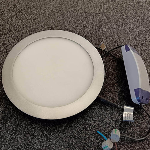 Éclairage (réemploi)  -  Appliques rondes LED encastrable 15W, diamètre 24 cm