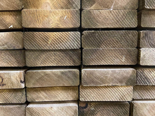 Lambourde - Bois d'ossature sapin classe 4 - 45x145 - L=3,90m