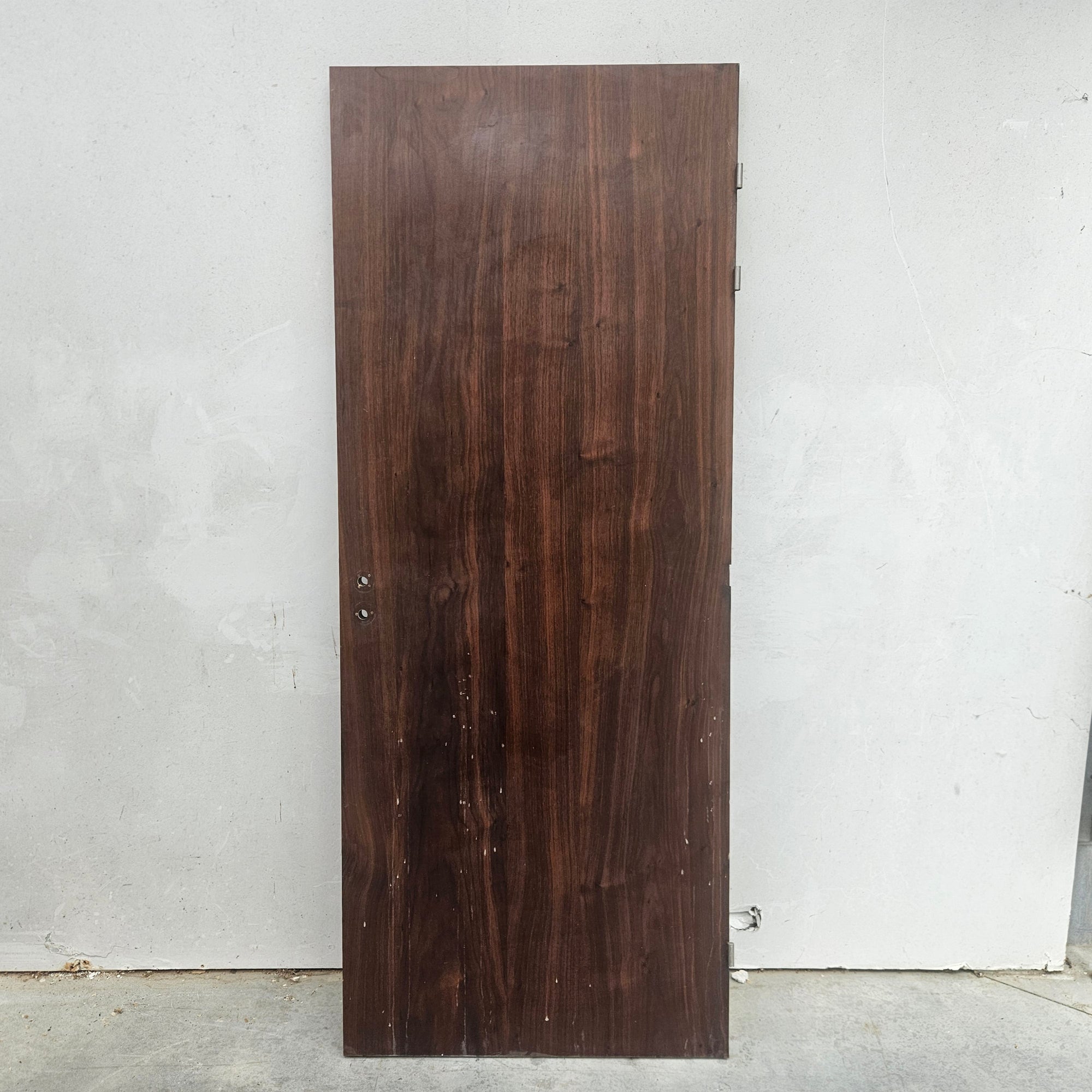 Ouvrant porte âme pleine marron - 2100 x 930 x 40 mm