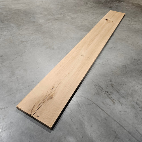 Planche chêne / chataîgner bois massif - 200 x 25 - L=2.4m (raboté 1 face)