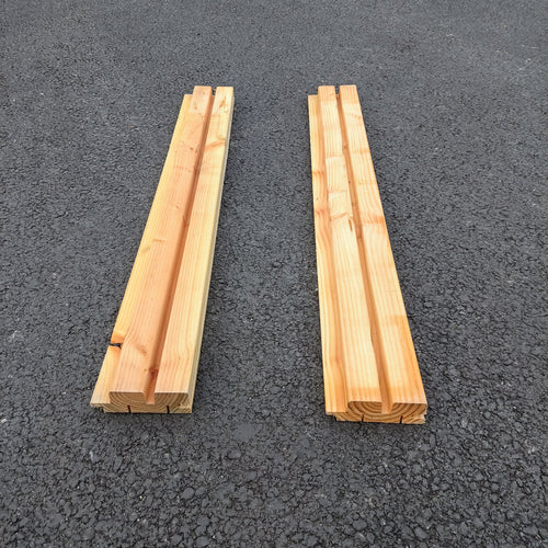 Bardage bois massif resineux (grande section)