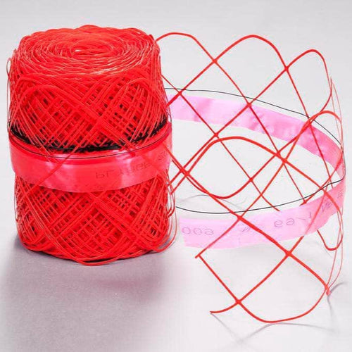 Divers sanitaires  -  Grillage 87-30 rouge 100M Réf 1364