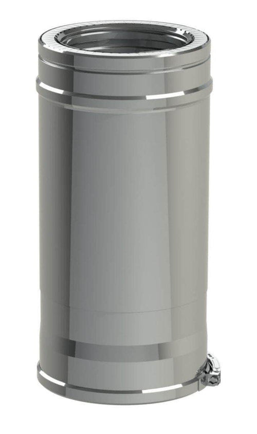 Divers sanitaires  -  Conduit réglable Duoten Inox 316 / 304 150 - 200 mm Lg 360 à 530 mm Réf 590158 TEN