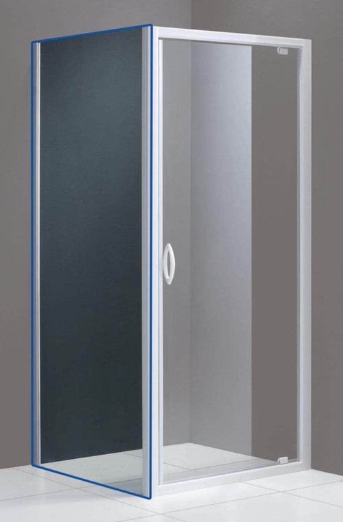 Paroi douche et bain  -  Côté fixe Alterna Mezzo extensible de 67 à 69 cm verre transparent L ALTERNA