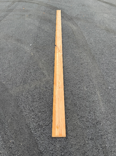 Bardage douglas naturel (profil vagueo) - 21x132 - L=4,5m (déclassé)