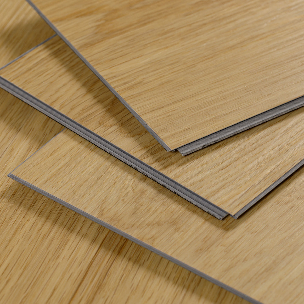 Sol PVC SPC clipsable chêne 3702 - sous-couche intégrée - 1220 x 178 x 5,0 mm