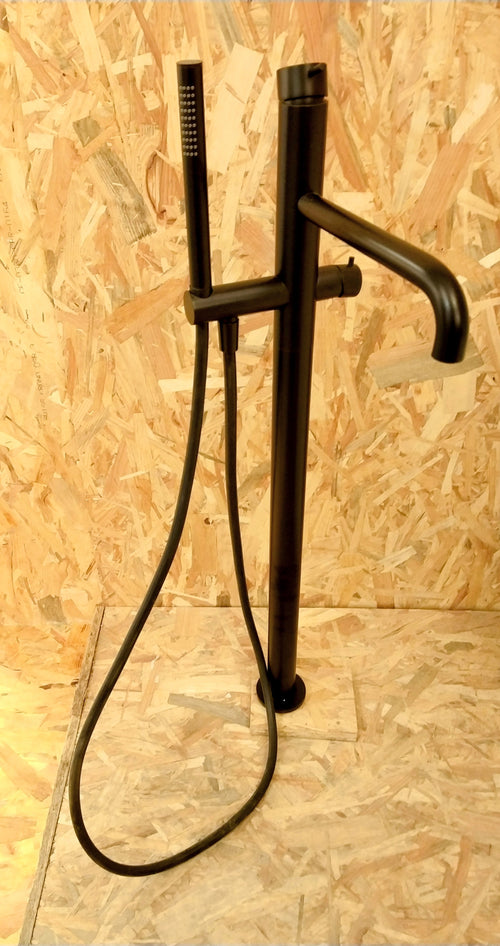 Mélangeur baignoire autoportant avec douchette - noir Procasa Finn - Réf. ULTIMKRFI00054