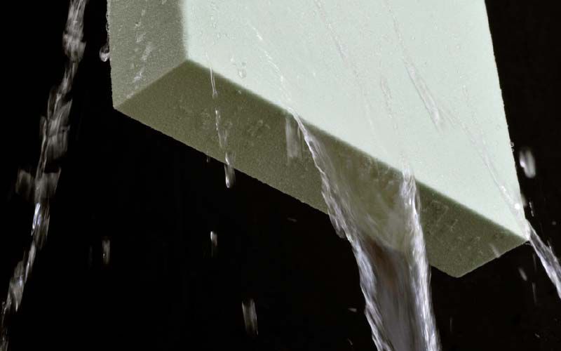 Isolant mousse polyuréthane SAITPUR vert - R=1,60 - Ep 35mm - 1200 x 2500