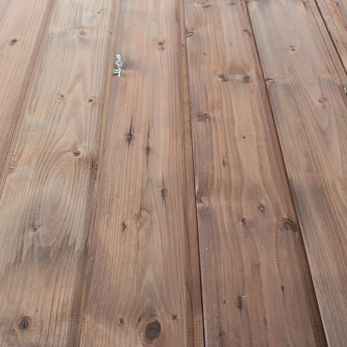 Bardage épicéa traité classe 3 brun - 21x120 - L=4,2m