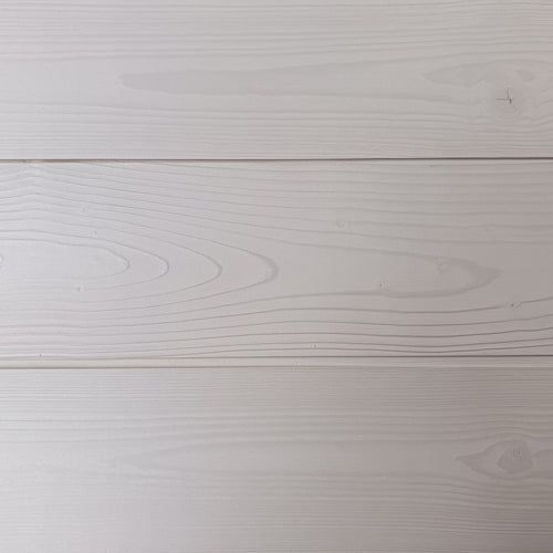 Lambris peint couleur nuage - brossé - 13x135 - L=2,55m (déclassé)