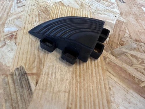 Angle pour dalle de garage - noir