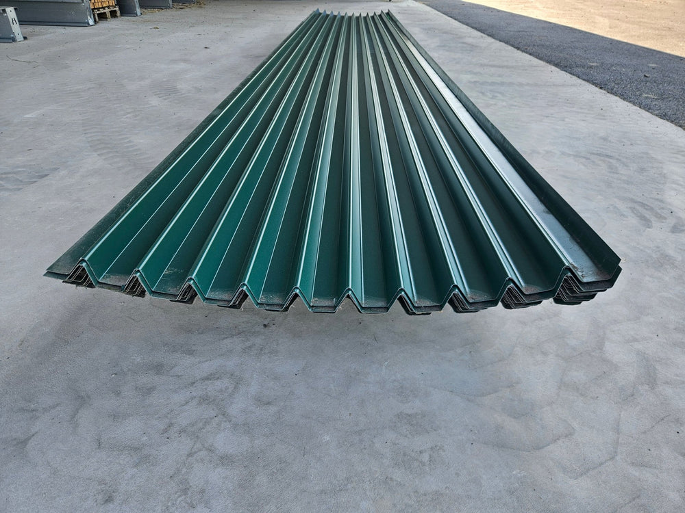 Bac acier vert sapin - 2400 x 790 x 0.75 mm (Pyramida)