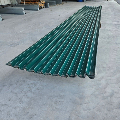 Bac acier vert sapin - 2400 x 790 x 0.75 mm (Pyramida)