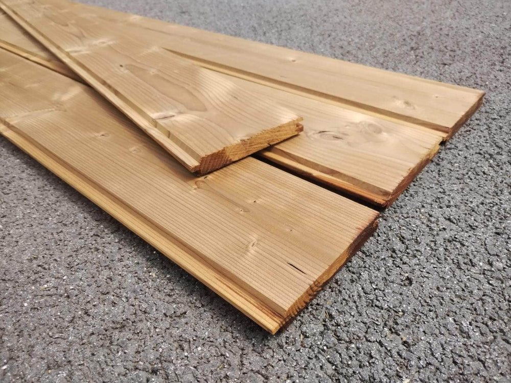 Bardage Epicea Classe 3 Thermowood (Profil TGV) - 19x130 - L=2,70m