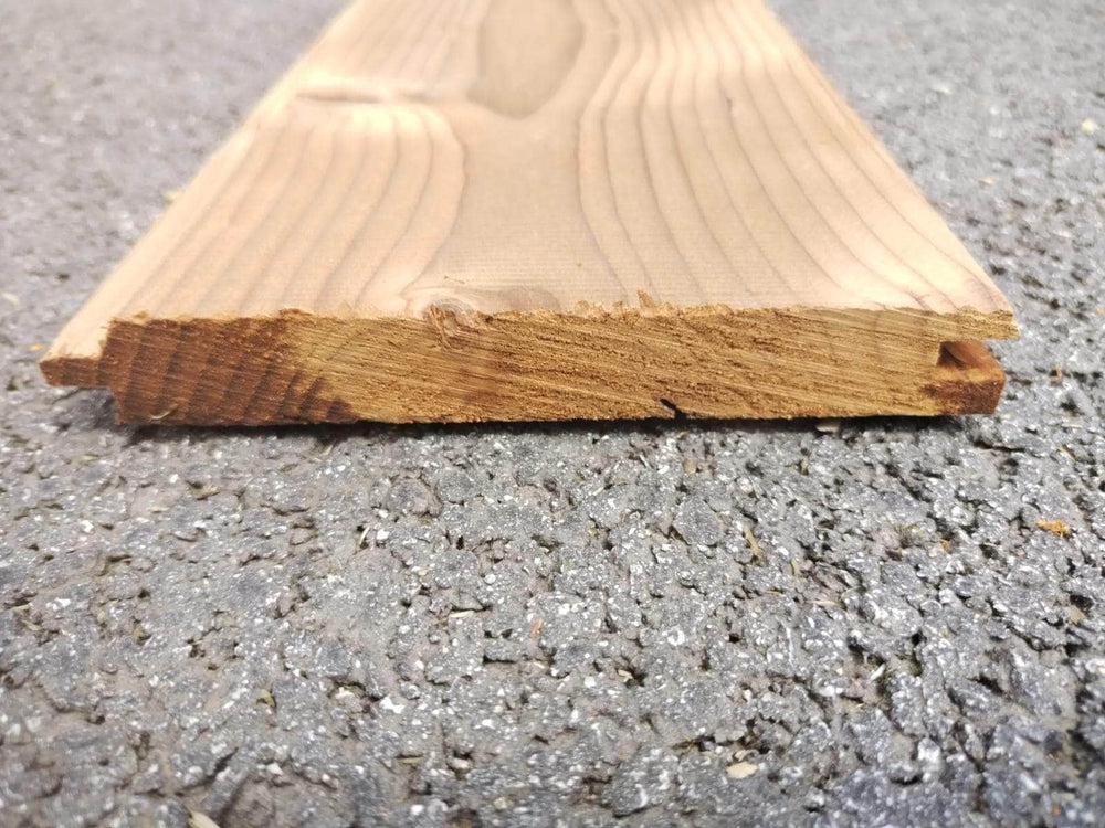 Bardage Epicea Classe 3 Thermowood (Profil TGV) - 19x130 - L=2,70m