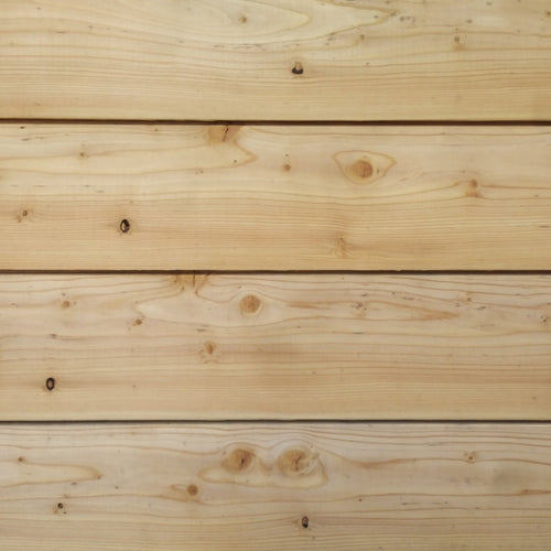 Bardage mélèze des Alpes rainuré en bout - 20x135 - L=5m (profil Phenix) (déclassé)