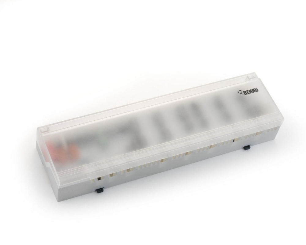 Boitier de connexion Nea smart avec commande de pompe intégrée 230V réf. 13422301001 REHAU