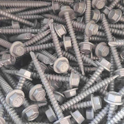 Carton de 500 tire fond 6,5 x 63 Etanco acier traité supracoat 2C (surplus de chantier)