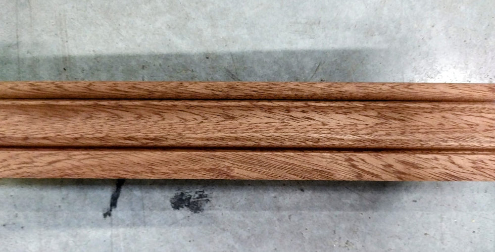 Chambranle LVX boudin - Bois exotique rouge - 9x43x2400