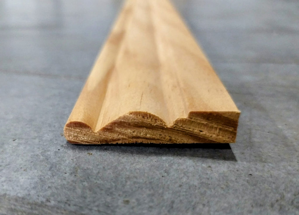 Chambranle LVX boudin - Pin de France - 9x43x2400