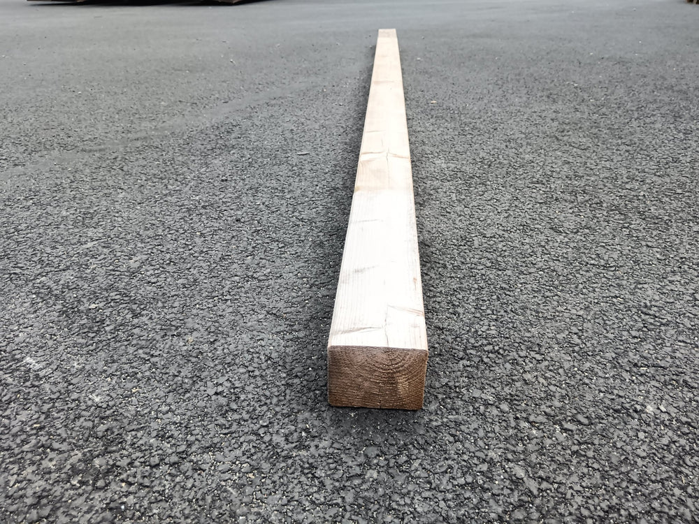 Chevron epicéa bois massif abouté - 80 x 100 - L=3m (etat d'usage)