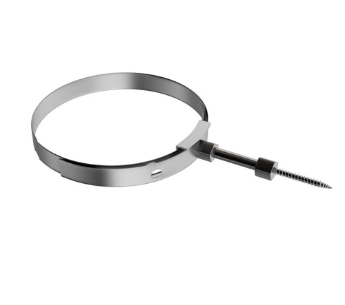 Collier télescopique réglable inox D 80 à 140 réf. 006001 TEN