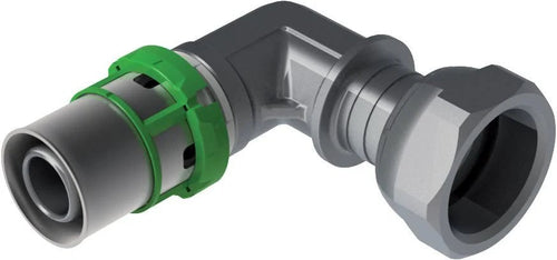 Coude à écrou tournant 16x2 - 1/2 (x2) Réf. 7096GW1612 COMAP