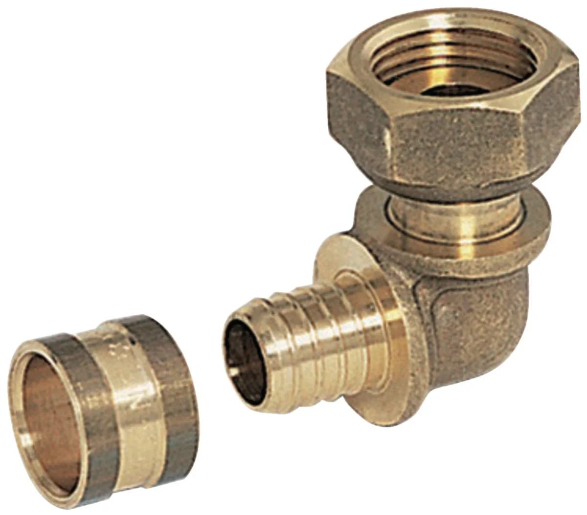 Coude écrou PER à glissement ALTECH femelle D 20 - 15 x 21 (sachet d' 1 pièce)