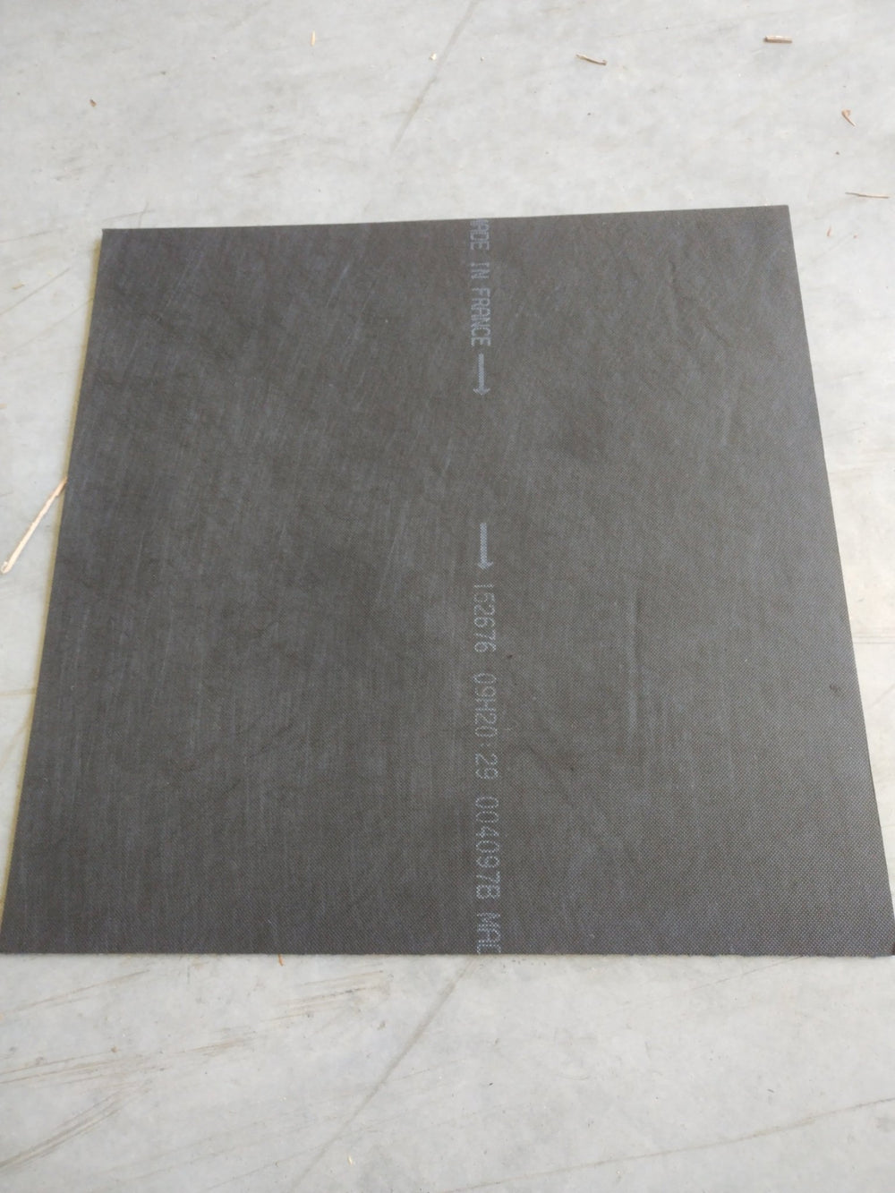 Dalle bleu moquette - 500 x 500 x 5.5 mm (Quadro Montana 0150)