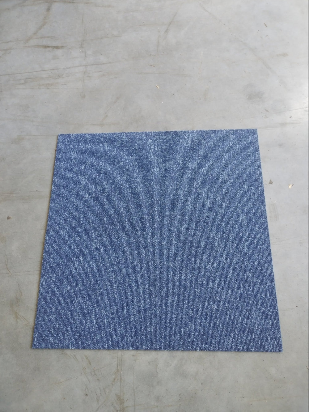 Dalle bleu moquette - 500 x 500 x 5.5 mm (Quadro Montana 0150)