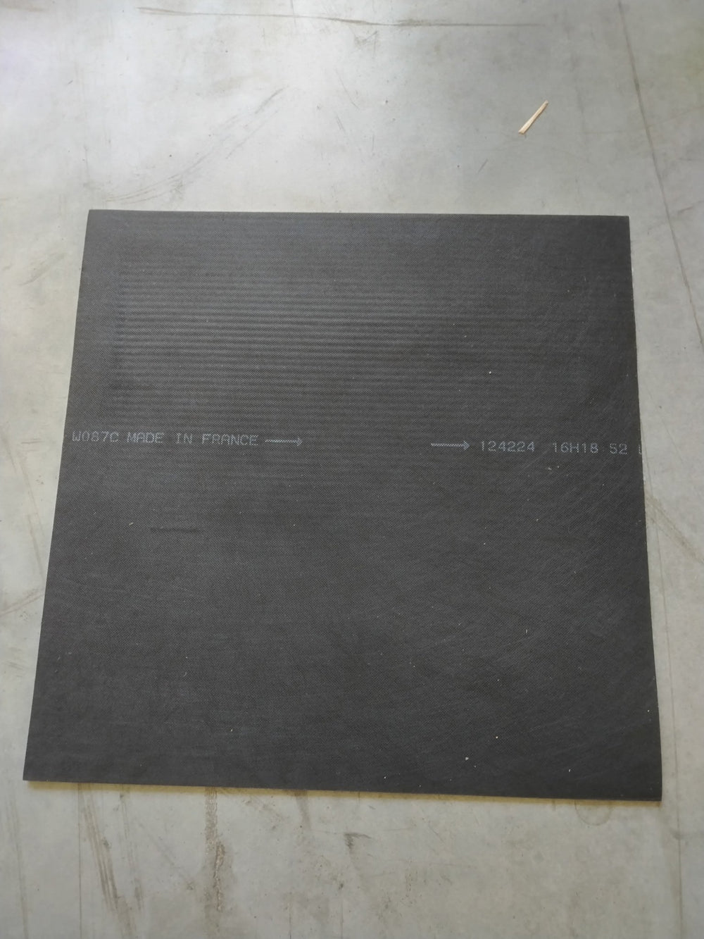 Dalle moquette gris clair - 500 x 500 x 5.5 mm - Udirev (Quadro Montana 0920)