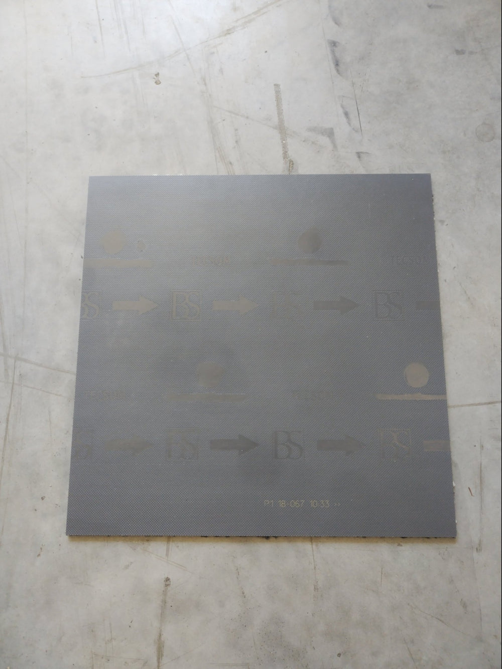 Dalle moquette noir et gris - 500 x 500 x 10.3 mm - Tecsom (Nuance)