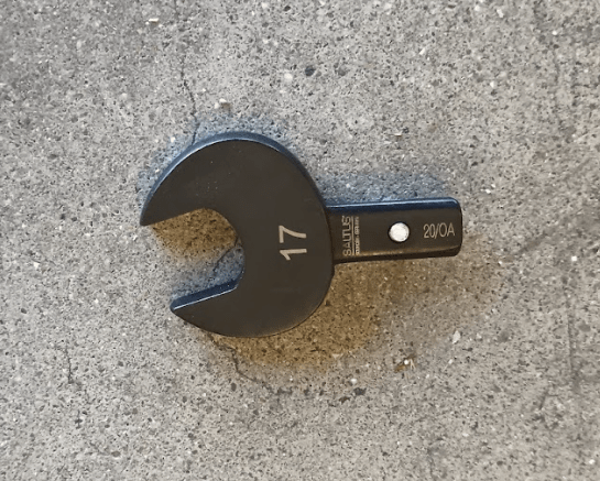 Embout à fourche 17 mm