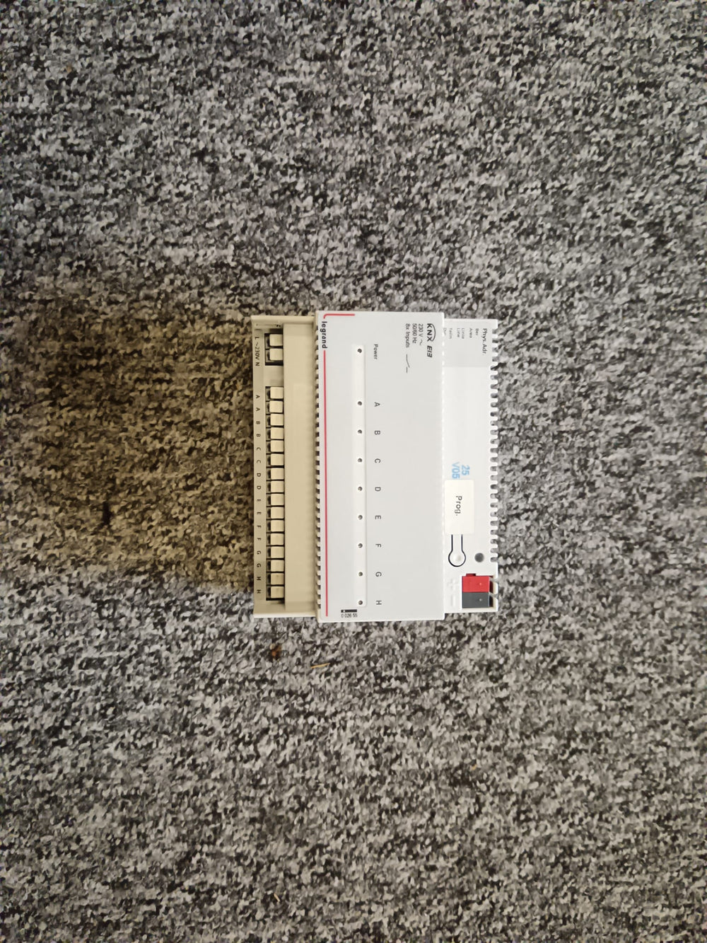 Interface modulaire BUS KNX 6 modules pour raccordement de contact sec avec 8 entrées 6 modules (002655) LEGRAND