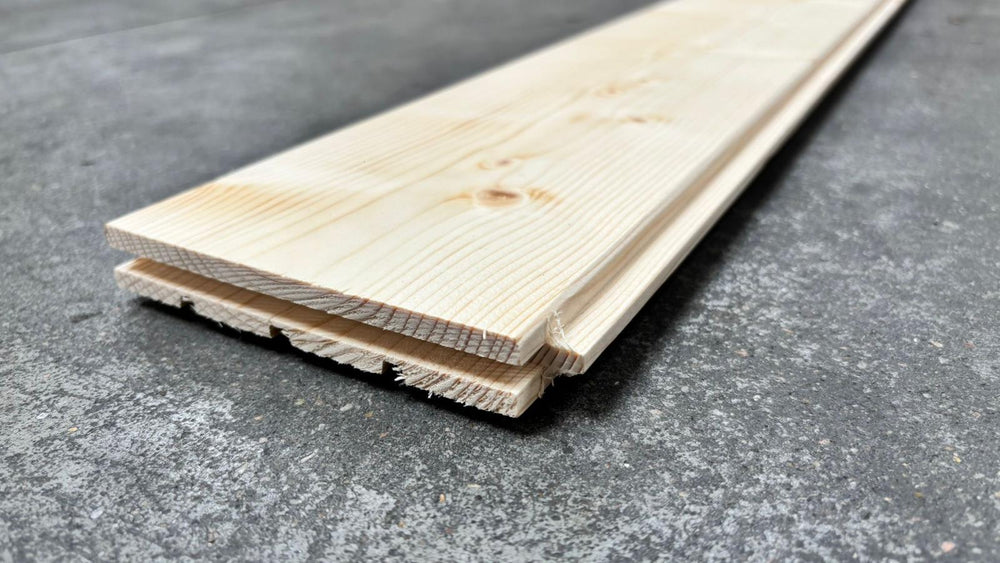 Lame de plancher sapin Non Traité - 26x135 - L=4,50m