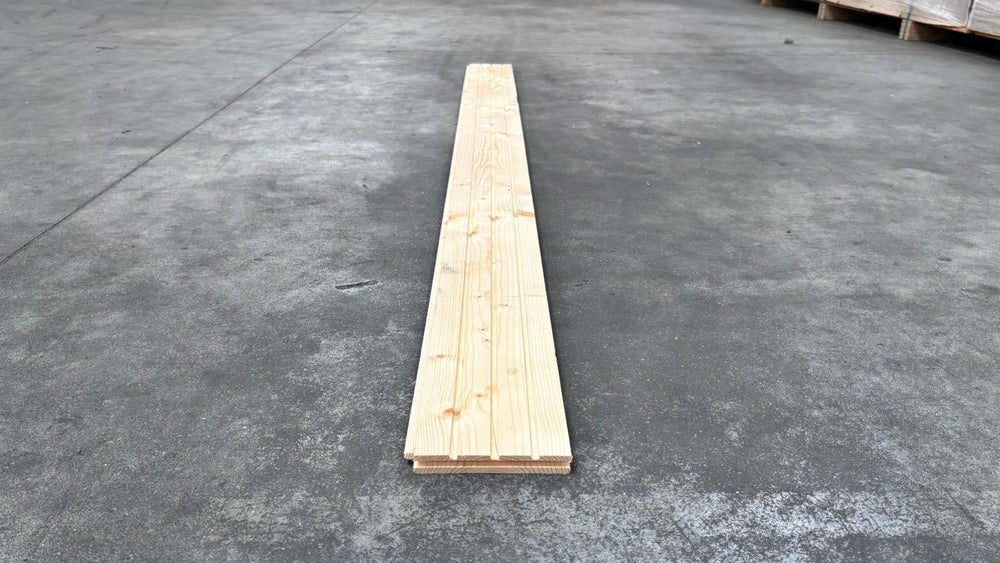 Lame de plancher sapin Non Traité - 26x135 - L=4,50m