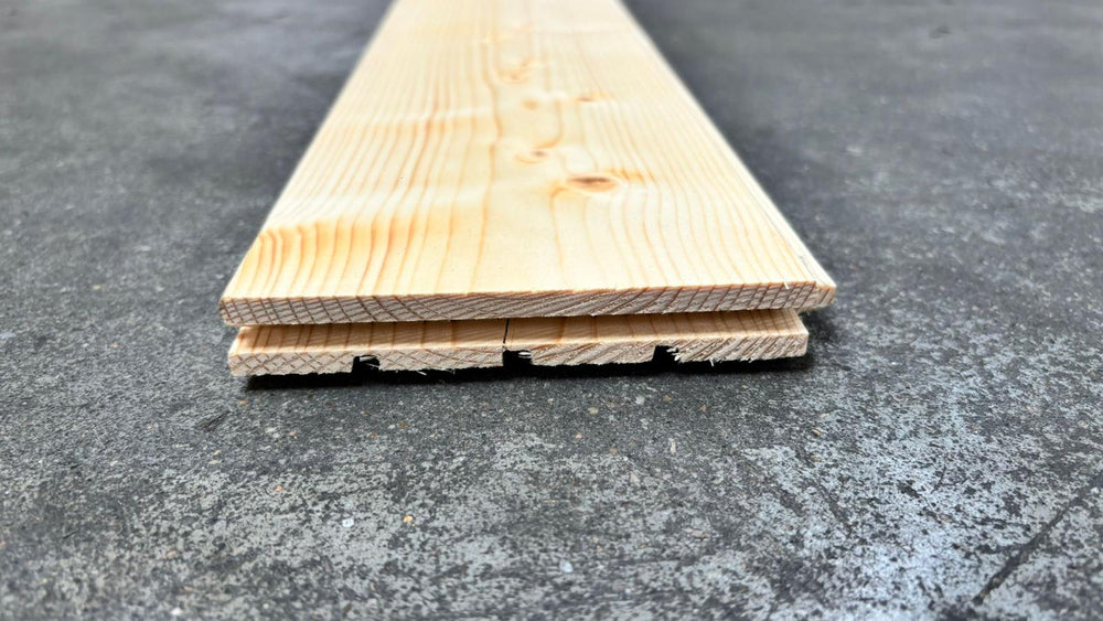 Lame de plancher sapin Non Traité - 26x135 - L=4,50m