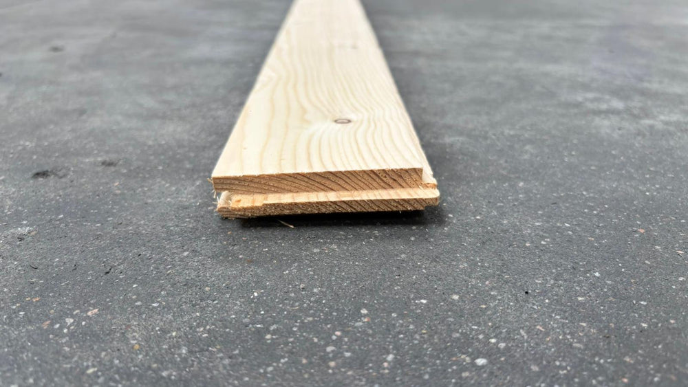 Lames de plancher sapin Non Traité - 20x89 - L=3,87m