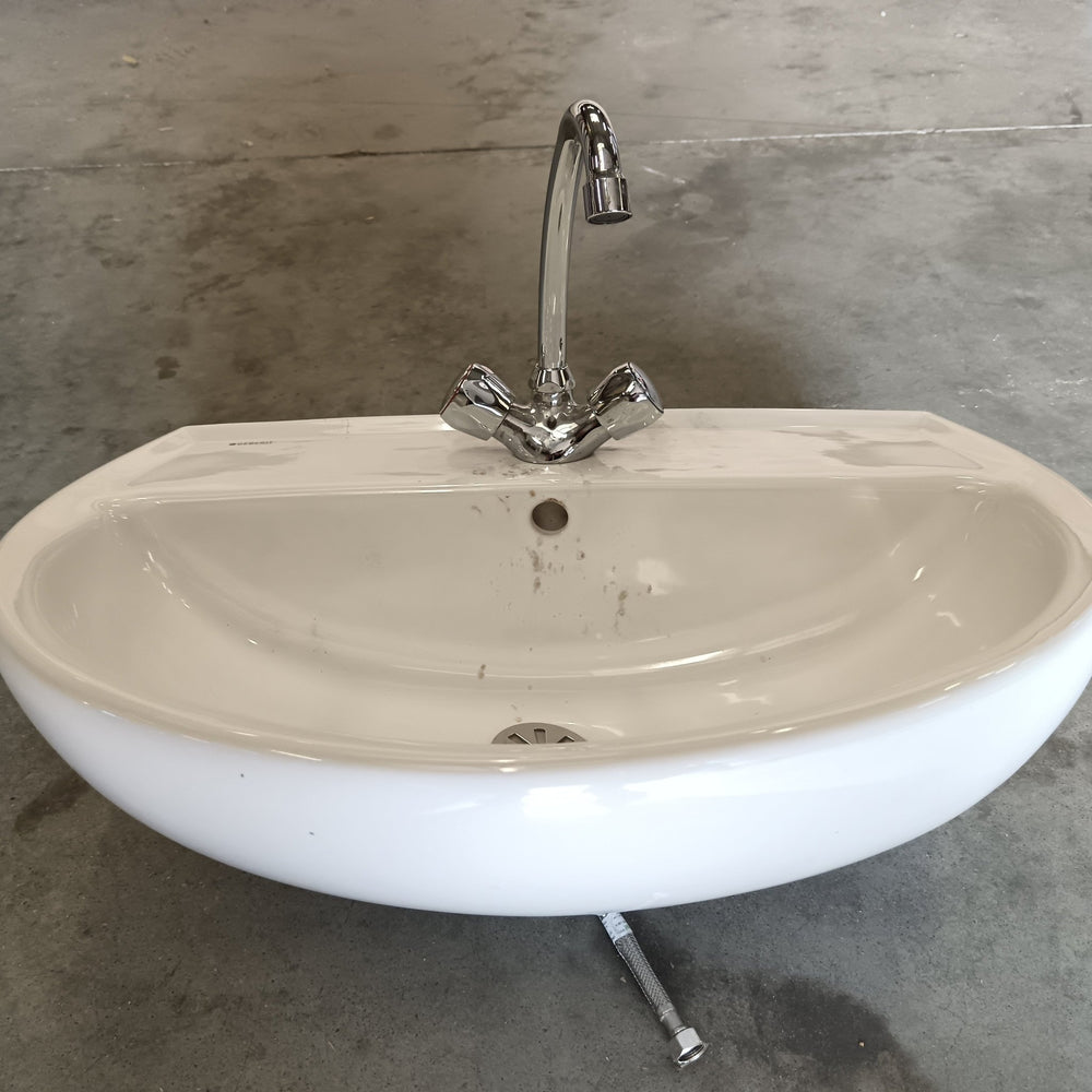 Lavabo porcelaine - 600x450 mm - Geberit Bastia