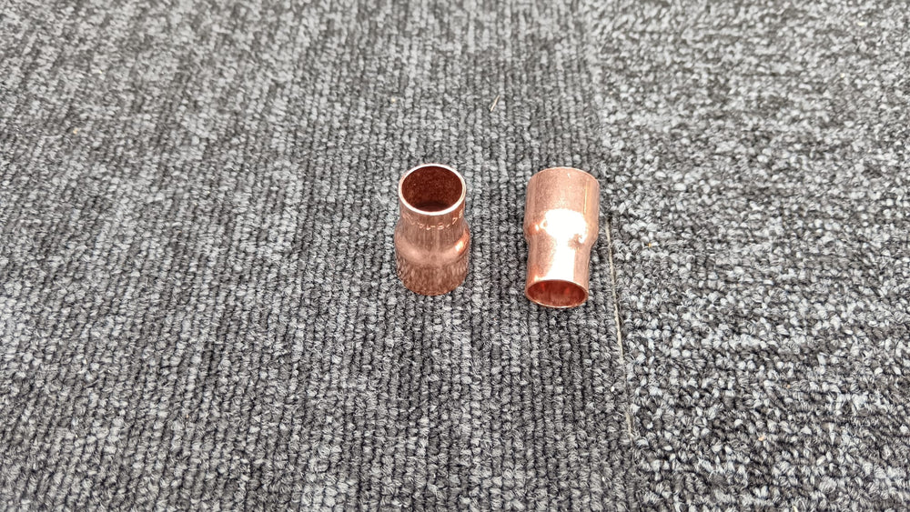 Manchon cuivre 5240 réduit femelle femelle D 18/14 ALTECH (Sachet de deux éléments)
