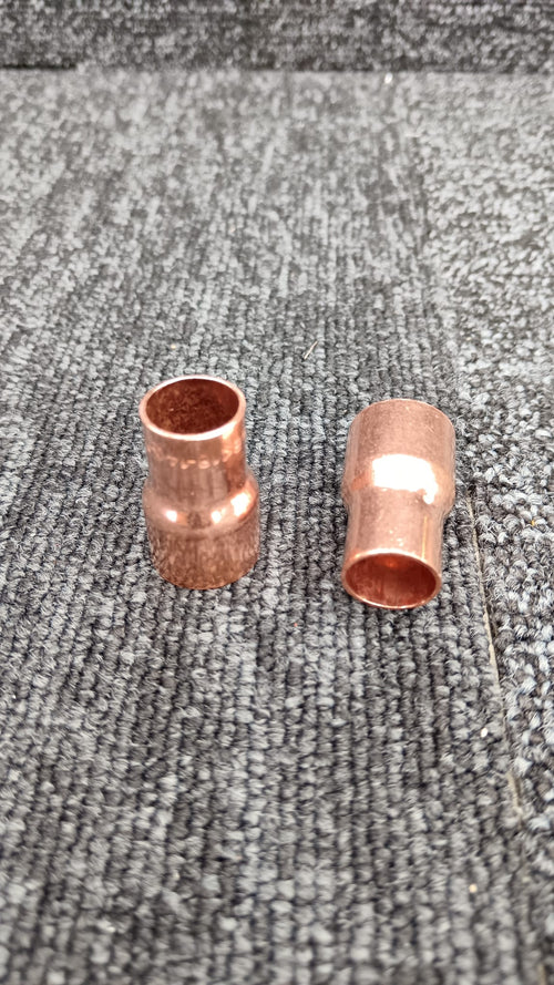 Manchon cuivre 5240 réduit femelle femelle D 18/14 ALTECH (Sachet de deux éléments)