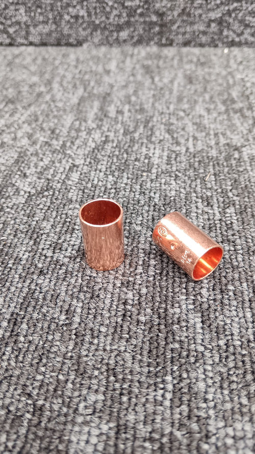 Manchon cuivre 5270 égal femelle femelle D 14 ALTECH (Sachet de deux éléments)