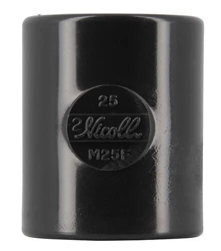 Manchon pression femelle diamètre 25mm UM25F NICOLL