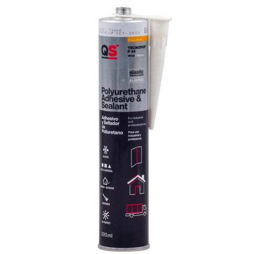 Mastic PU blanc Tecnopur P - 40 (Cartouche 300 ml)