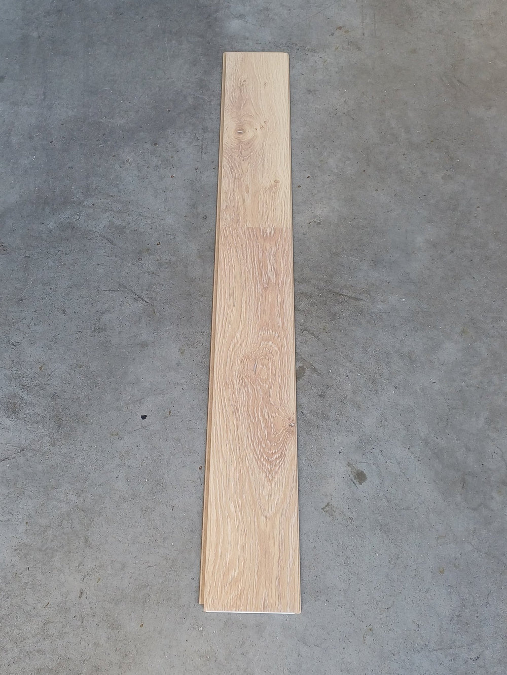 Parquet Contrecollé Broceliande M 139x1210 Unifit HDF 12mm Chene Cérusé Blanc (2 chanfreins) ref 80179152